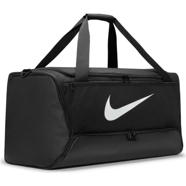Torba treningowa Nike Brasilia 95 l z komorą na buty czarna | VUX.pl
