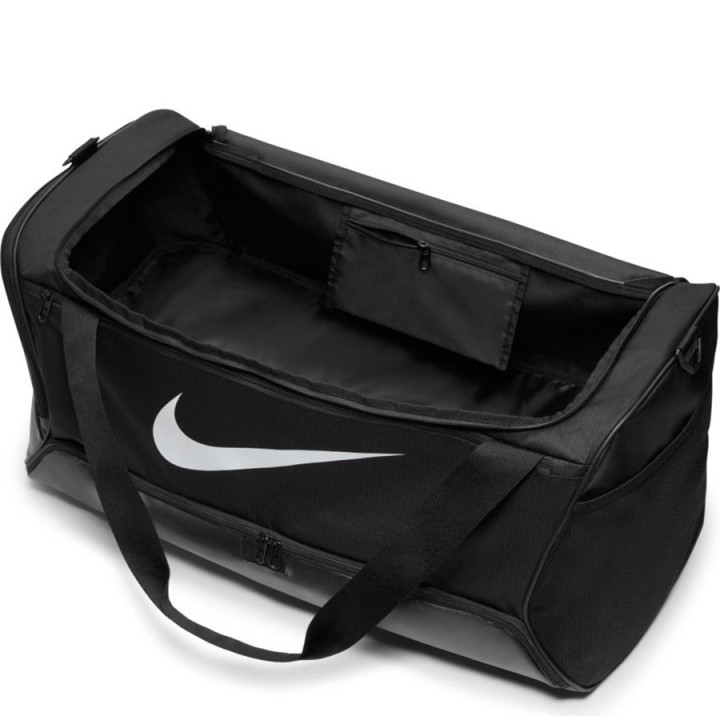 Torba treningowa Nike Brasilia 95 l z komorą na buty czarna | VUX.pl