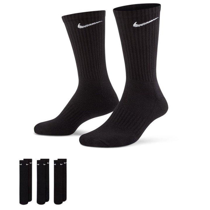 Skarpety bawełniane Nike Everyday Cushion 3 pary czarne | VUX.pl