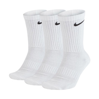 Skarpety Nike Everyday Cushioned Crew 3 pary białe SX7664-100 | VUX.pl