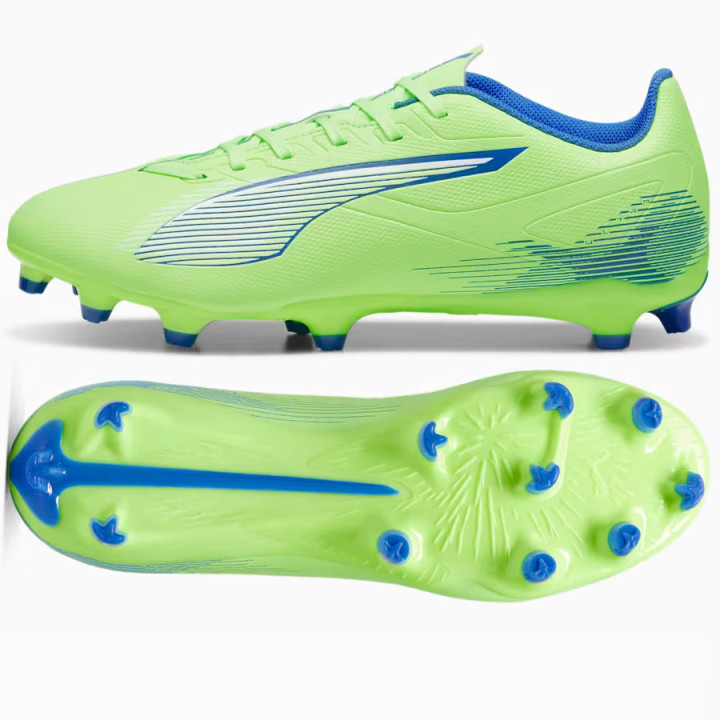 Korki lanki męskie Puma Ultra 5 Play FG/AG zielone 107689-03 | VUX.pl