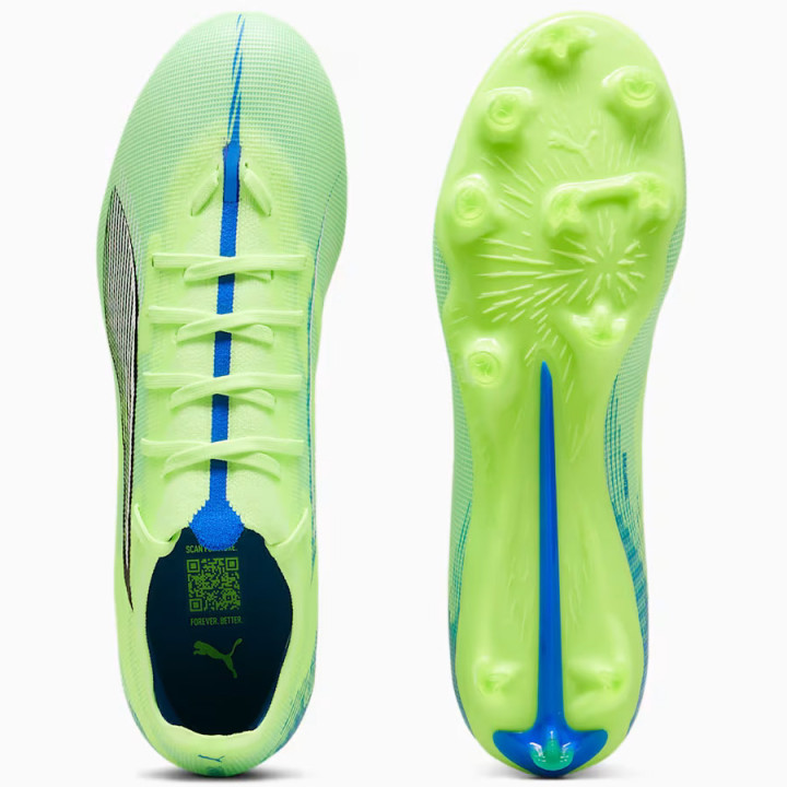 Korki lanki męskie Puma Ultra 5 Match FG/MG zielone 107687-03 | VUX.pl