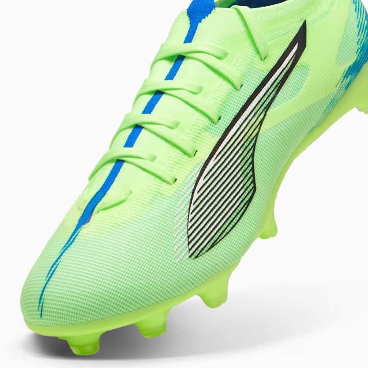Korki lanki męskie Puma Ultra 5 Match FG/MG zielone 107687-03 | VUX.pl