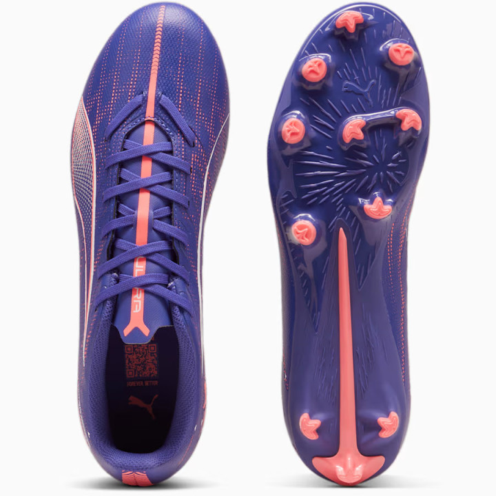 Buty piłkarskie lanki Puma Ultra 5 Play FG/AG granatowe | VUX.pl