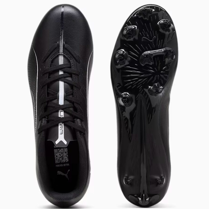 Korki lanki Puma Ultra 5 Play FG/AG czarne sznurowane | VUX.pl