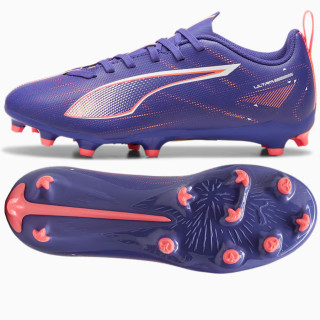 Korki lanki junior Puma Ultra 5 Play FG/AG fioletowe | VUX.pl