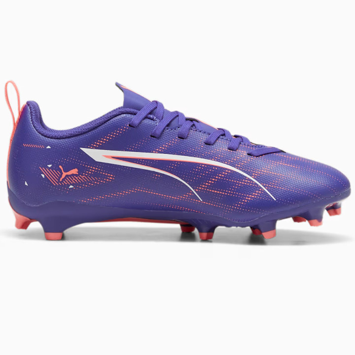 Korki lanki junior Puma Ultra 5 Play FG/AG fioletowe | VUX.pl