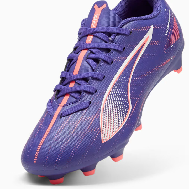 Korki lanki junior Puma Ultra 5 Play FG/AG fioletowe | VUX.pl