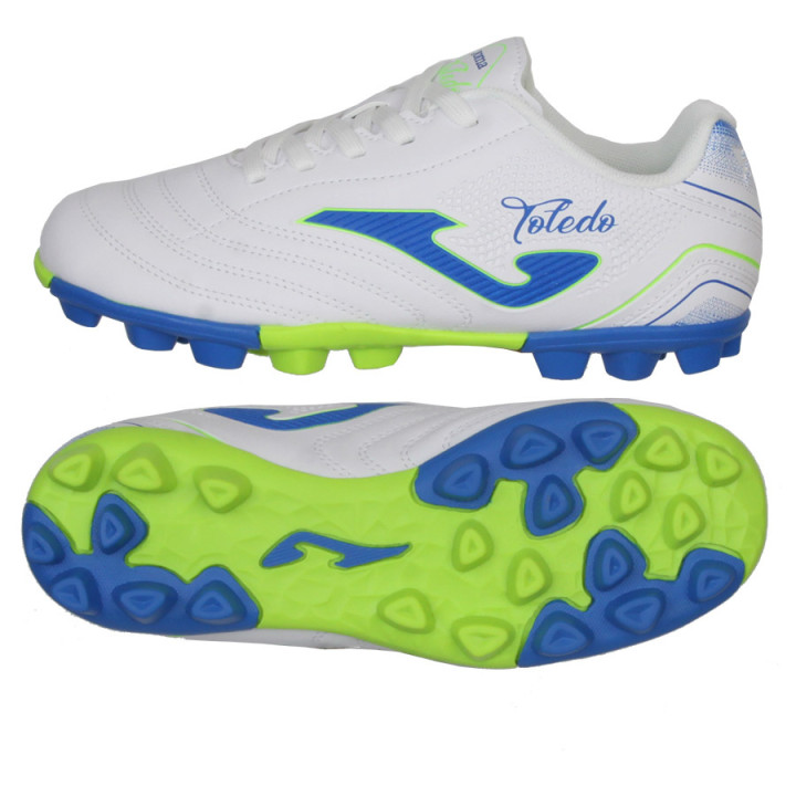 Korki lanki FG junior Joma Toledo 2402 białe TOJW2402HG | VUX.pl