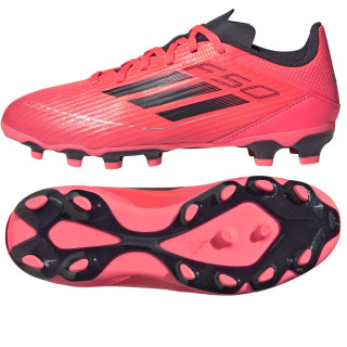 Buty piłkarskie lanki junior adidas F50 League MG czerwone | VUX.pl