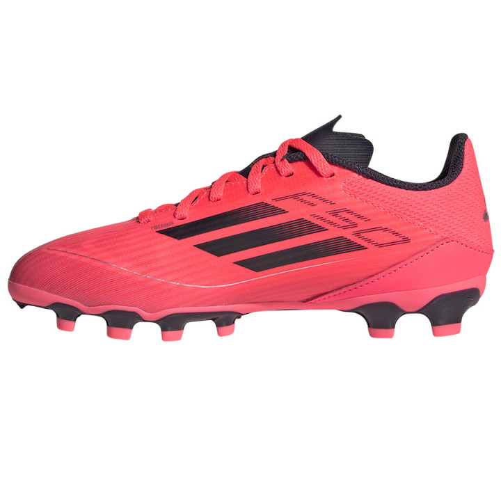 Buty piłkarskie lanki junior adidas F50 League MG czerwone | VUX.pl