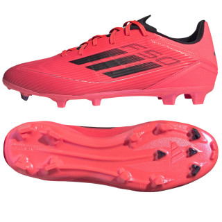 Korki lanki męskie adidas F50 League FG/MG czerwone IE0602 | VUX.pl