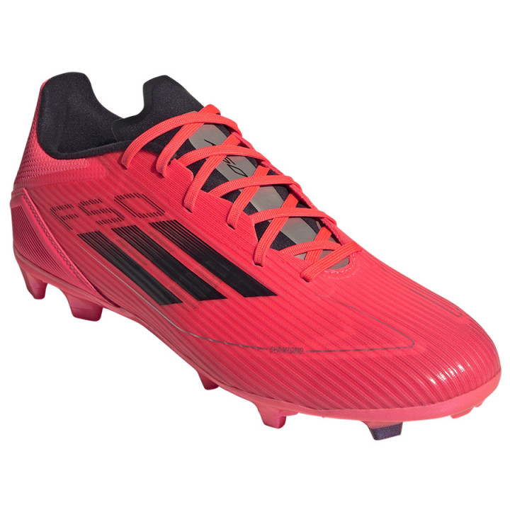 Korki lanki męskie adidas F50 League FG/MG czerwone IE0602 | VUX.pl