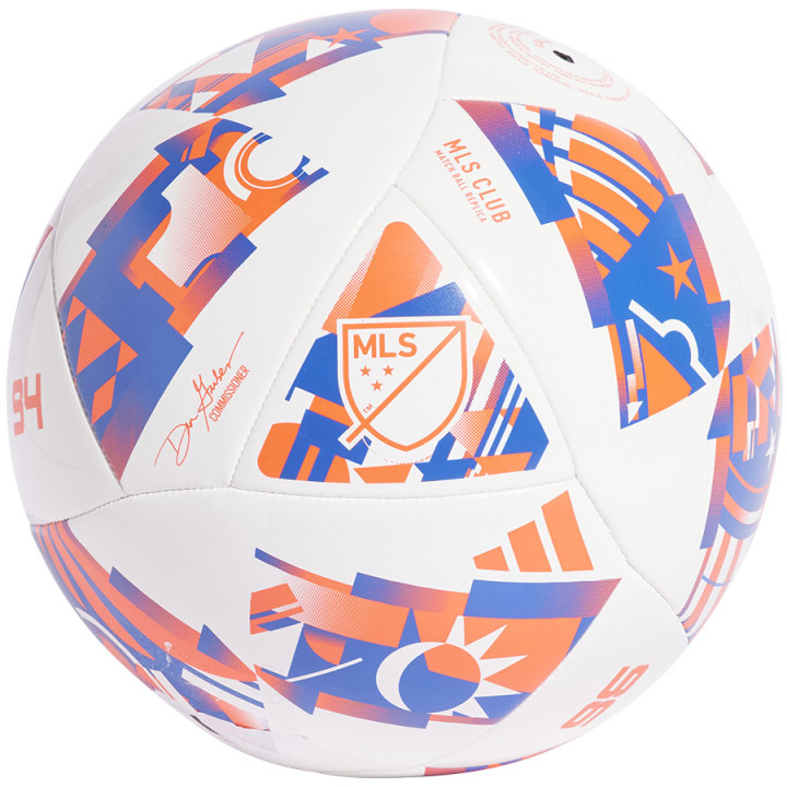 Piłka nożna adidas MLS Club biała szyta maszynowo IP1626 | VUX.pl