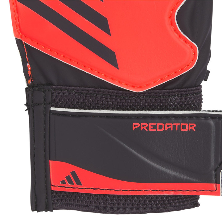 Rękawice bramkarskie junior adidas Predator GL TRN czerwone | VUX.pl