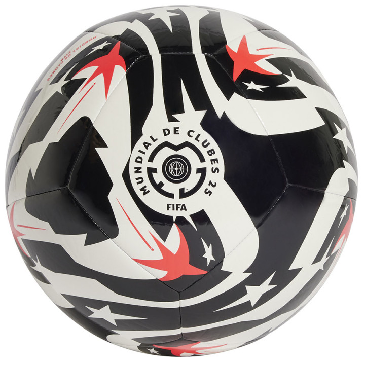 Piłka nożna adidas FCWC Club biała na trawę naturalną JD3822 | VUX.pl