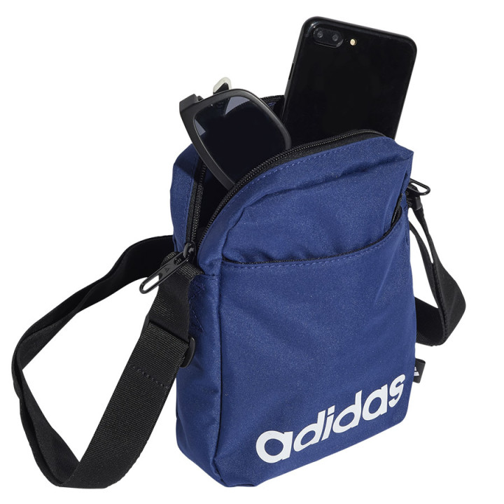 Saszetka biodrowa adidas Linear Organizer granatowa IN6128 | VUX.pl