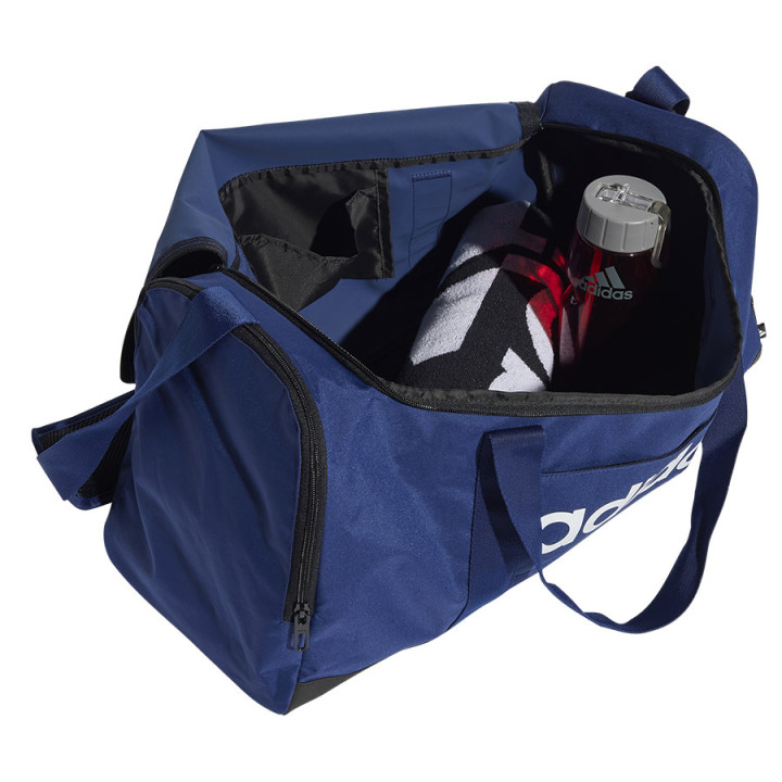 Torba treningowa adidas Linear Duffel 40 l granatowa IN6116 | VUX.pl