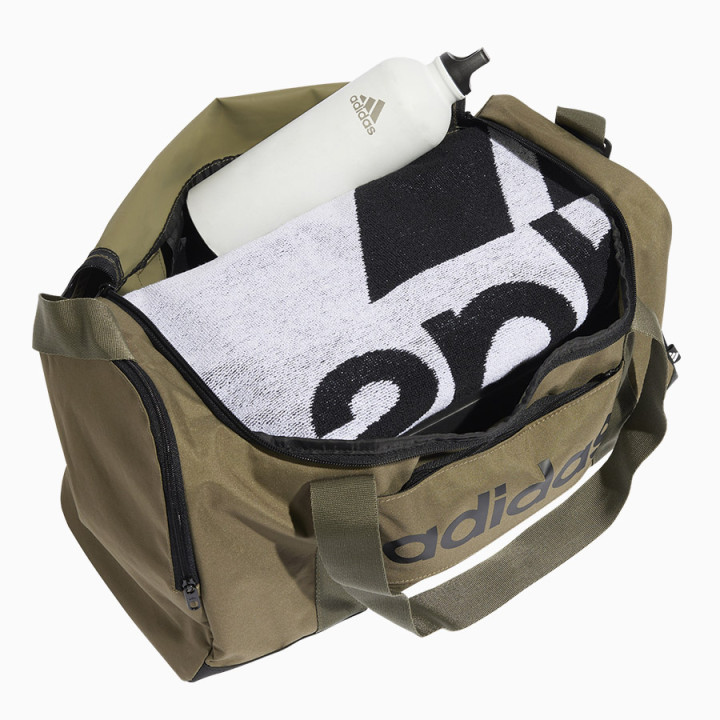Torba treningowa adidas Linear Duffel S zielona 24 l IN6114 | VUX.pl