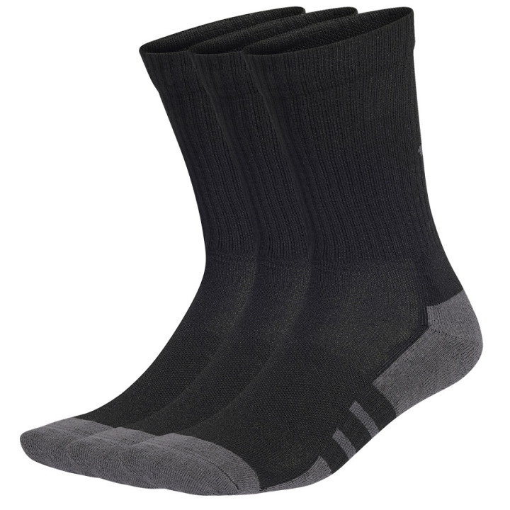 Skarpety męskie adidas Cushioned Crew 3PP 3 pary czarne | VUX.pl
