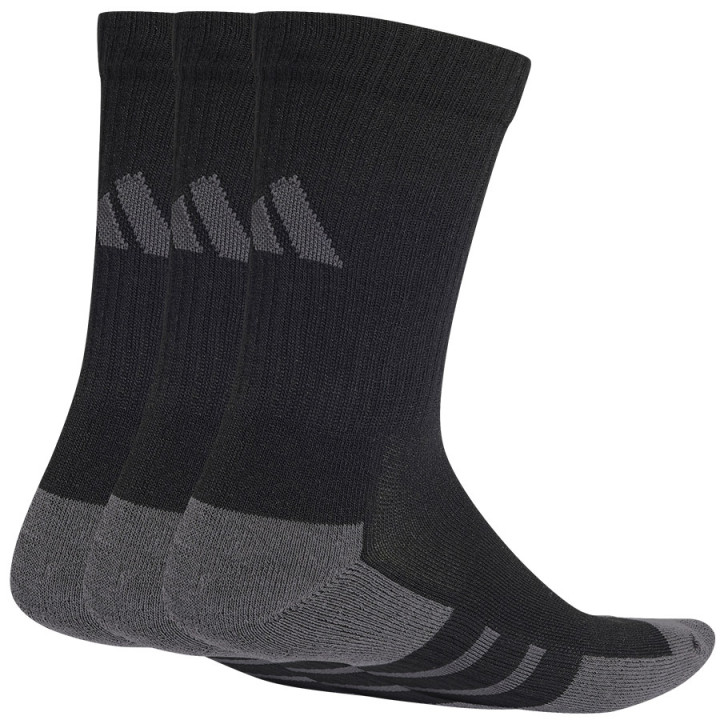 Skarpety męskie adidas Cushioned Crew 3PP 3 pary czarne | VUX.pl