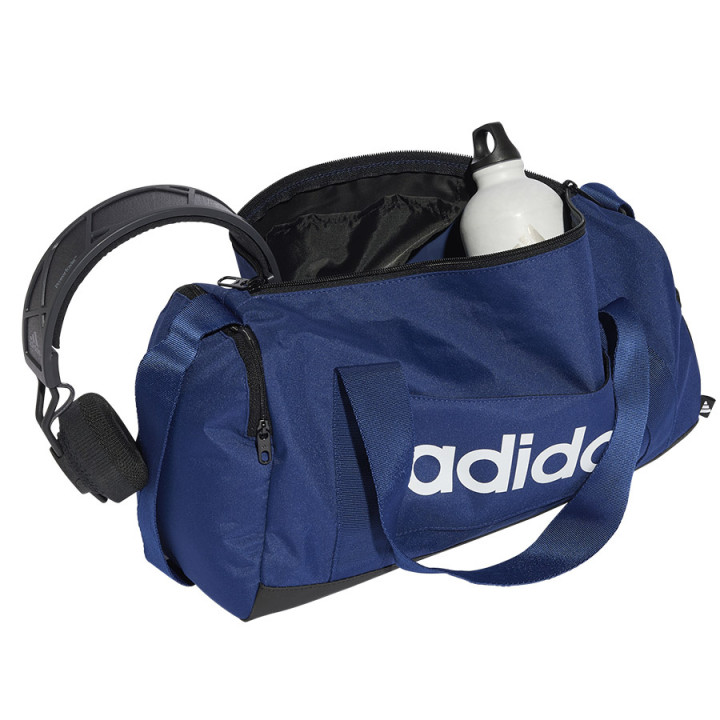 Torba sportowa na ramię 13 l adidas Linear Duffel granatowa | VUX.pl