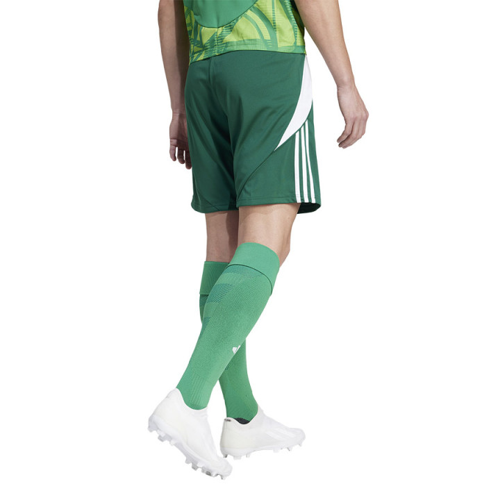 Spodenki piłkarskie męskie adidas Tiro 24 Aeroready zielone | VUX.pl