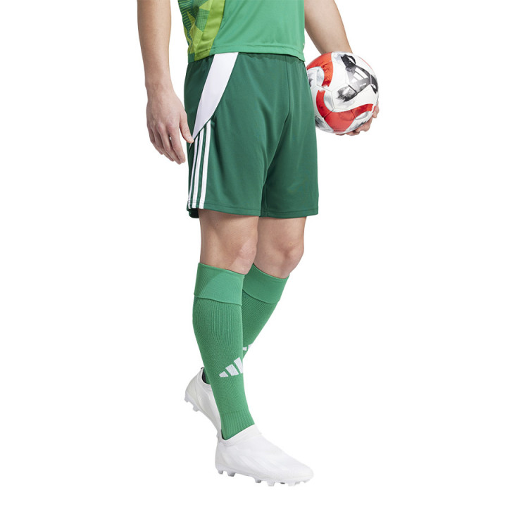 Spodenki piłkarskie męskie adidas Tiro 24 Aeroready zielone | VUX.pl