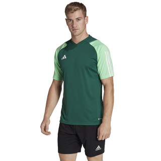 Koszulka piłkarska męska adidas Tiro 23 Competition zielona | VUX.pl