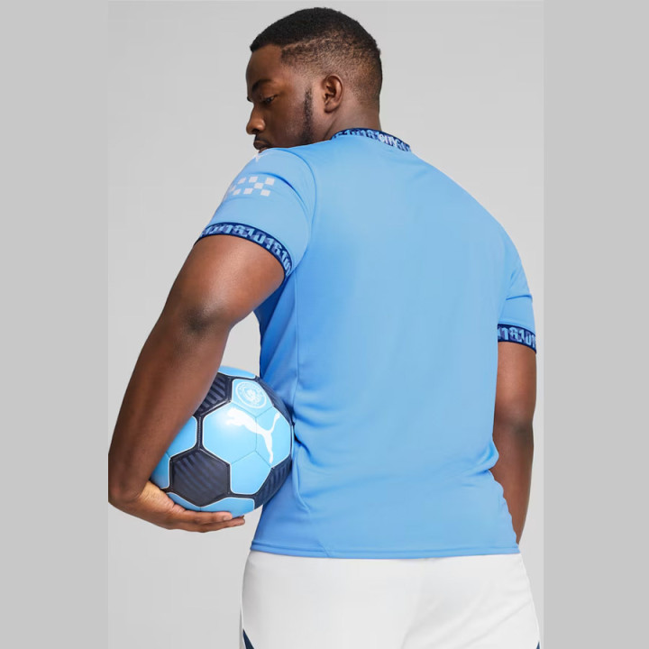 Koszulka piłkarska męska Puma Manchester City Home niebieska | VUX.pl