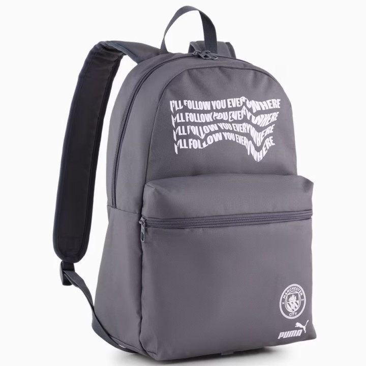 Plecak miejski Puma Manchester City 22 l szary 090754-59 | VUX.pl