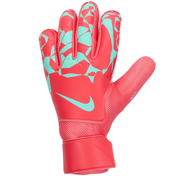 Rękawice bramkarskie męskie Nike Match Flat czerwone | VUX.pl