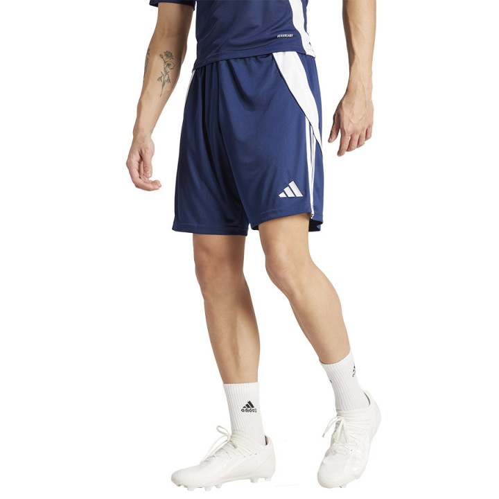 Spodenki piłkarskie męskie adidas Tiro 24 Training granatowe | VUX.pl
