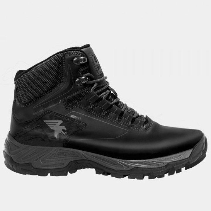 Buty trekkingowe skórzane męskie Joma ANGARA Men czarne | VUX.pl