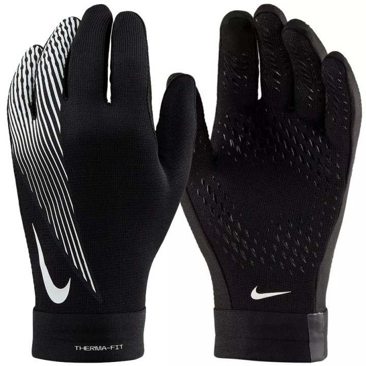 Rękawiczki piłkarskie męskie Nike Therma-FIT Academy czarne | VUX.pl