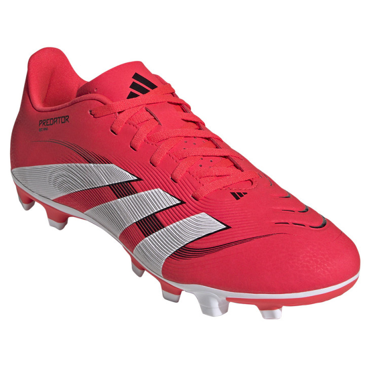 Korki lanki adidas Predator Club FG/MG czerwone ID1326 | VUX.pl