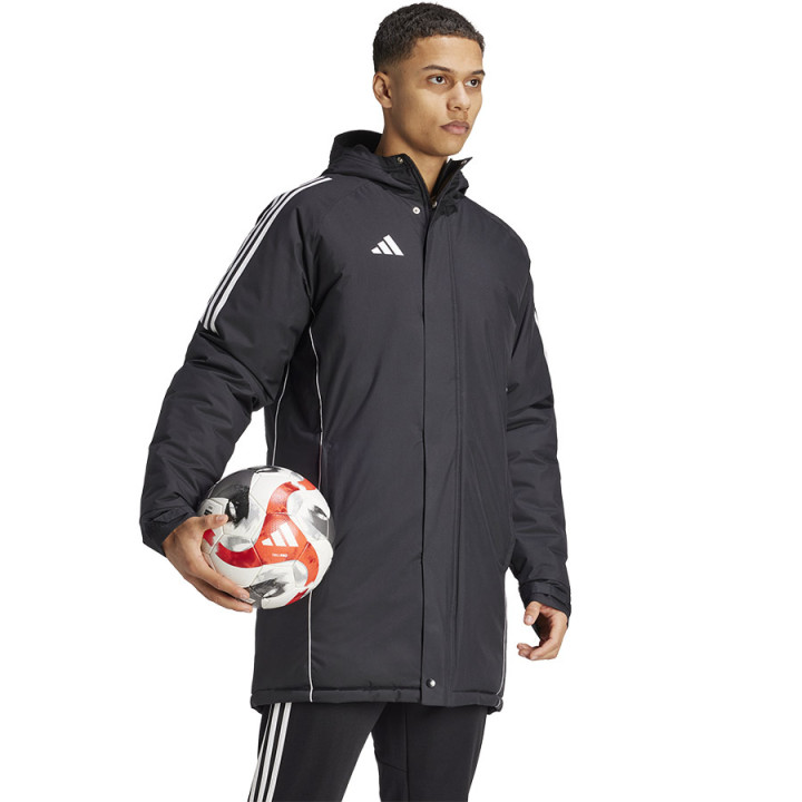 Kurtka parka ocieplana z kapturem męska adidas Tiro 24 | VUX.pl