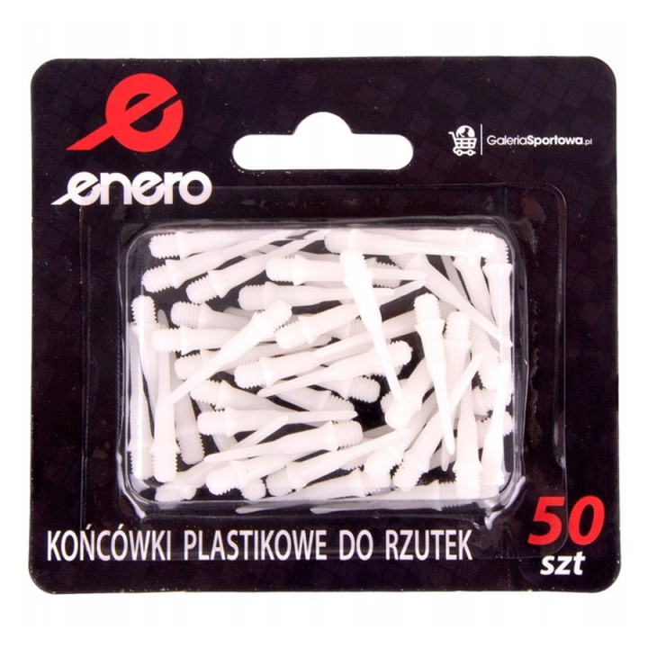 Groty plastikowe Enero 50 szt.białe | VUX.pl