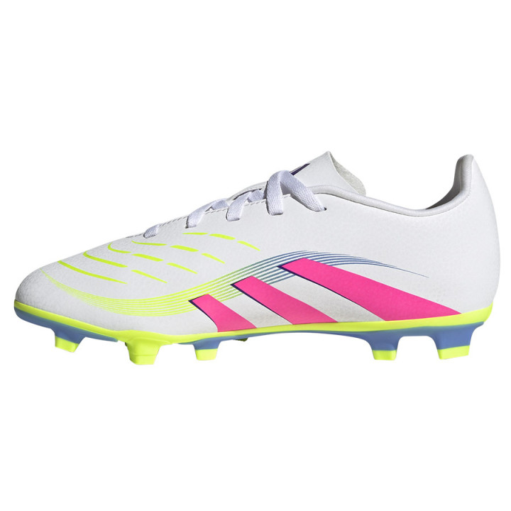 Korki lanki junior adidas Predator Club FG/MG białe ID3810 | VUX.pl
