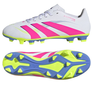 Korki lanki syntetyczne adidas Predator Club FG/MG białe | VUX.pl