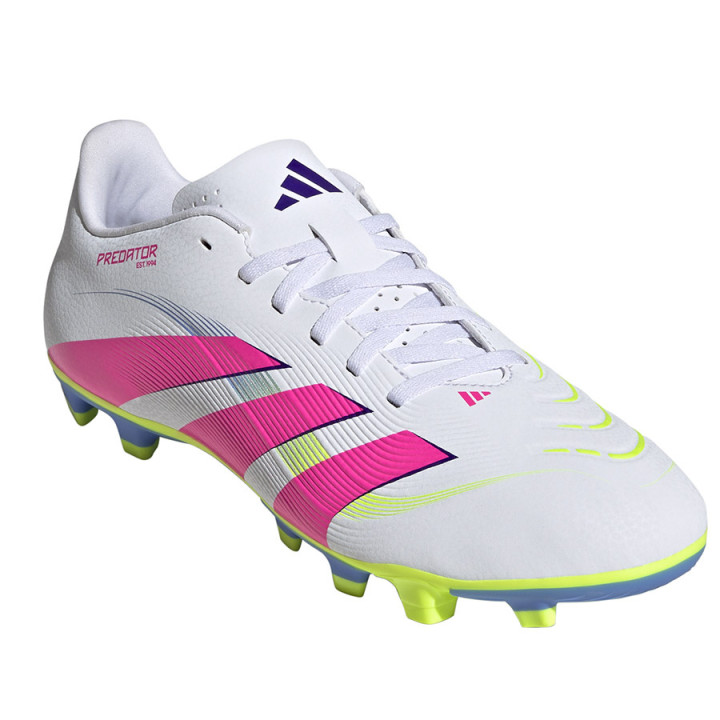 Korki lanki syntetyczne adidas Predator Club FG/MG białe | VUX.pl