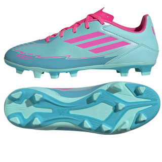 Korki lanki męskie adidas F50 Club Messi FG/MG niebieskie | VUX.pl