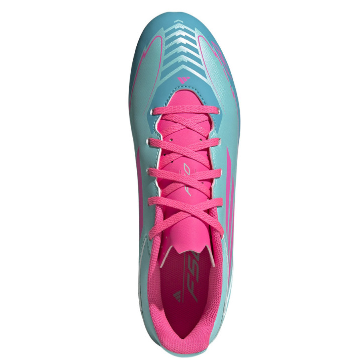 Korki lanki męskie adidas F50 Club Messi FG/MG niebieskie | VUX.pl