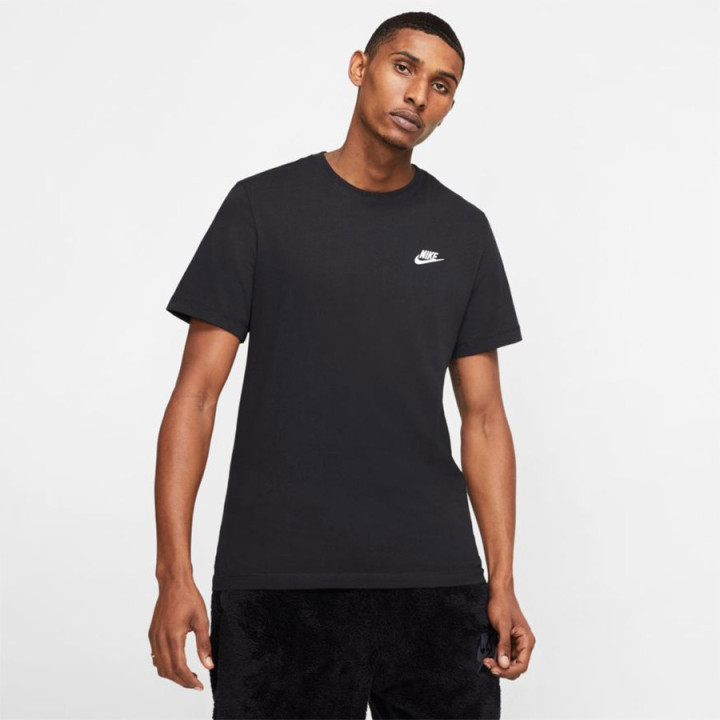 T-shirt bawełniany męski Nike Sportswear czarny AR4997-013 | VUX.pl