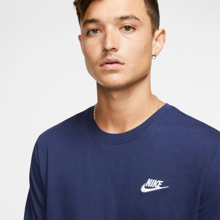 Koszulka bawełniana męska Nike Sportswear Club Tee AR4997-410 | VUX.pl