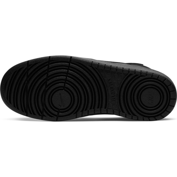 Buty wysokie chłopięce Nike Court Borough Mid 2 czarne | VUX.pl