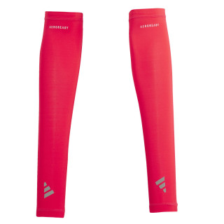 Rękawki z odblaskami uniseks adidas AEROREADY różowe JN7077 | VUX.pl