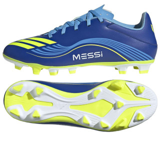 Korki lanki uniseks adidas F50 Club FG/MG niebieskie JP7444 | VUX.pl
