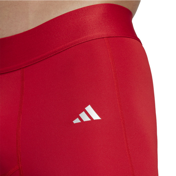 Spodenki termoaktywne męskie adidas TechFit czerwone JP1464 | VUX.pl