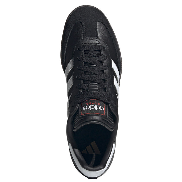 Buty halowe skórzane męskie adidas Samba IT czarne IH6000 | VUX.pl